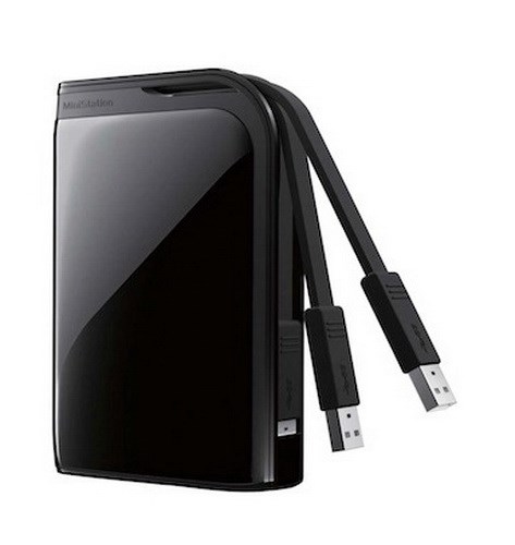 هارد اکسترنال بوفالو HD-PZU3  USB 3.0 1Tb Shockproof portable97926